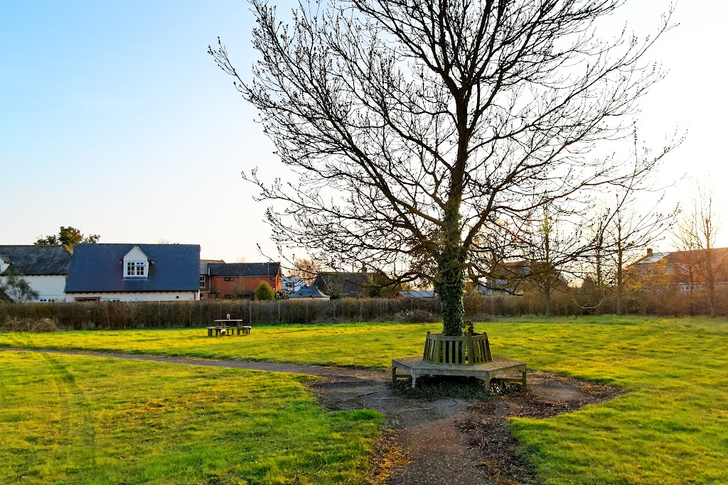 Fordham Village Green, Essex, Mar 2012 by keithb