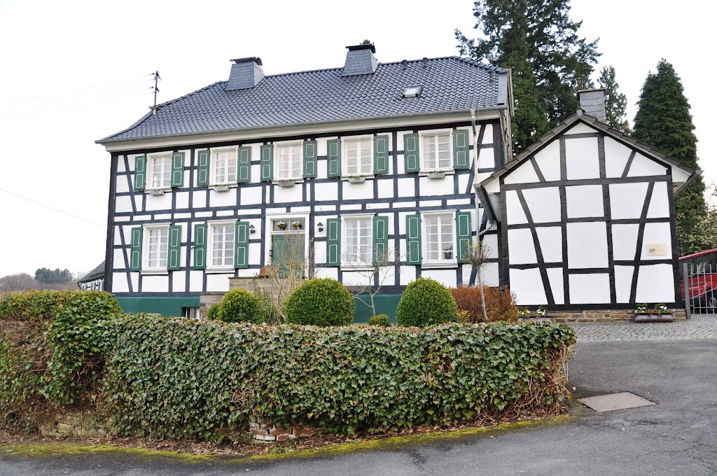 Evangelical house of the pastor, Seelscheid, Germany. Photographed in April 2012. Seelscheid, Evengelisches Pfarrhaus, April 2012 by © "Earth Views"