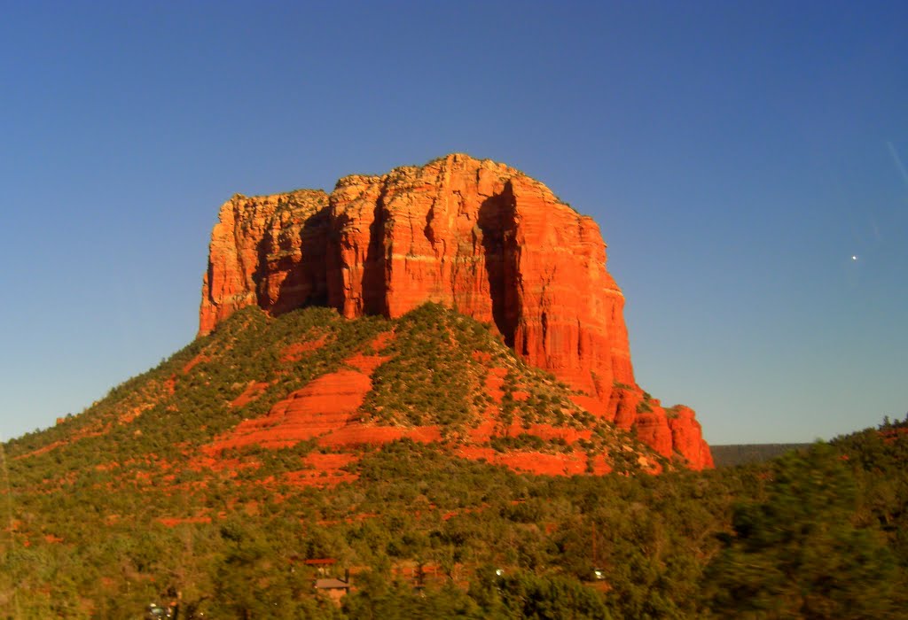 Bell Rock, south of Sedona, AZ, march 30, 2012 by Tom Dudones