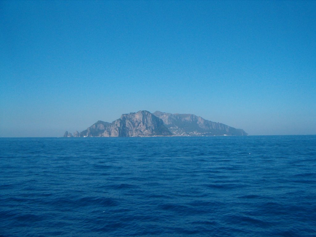 Capri from sea by The_Killer89