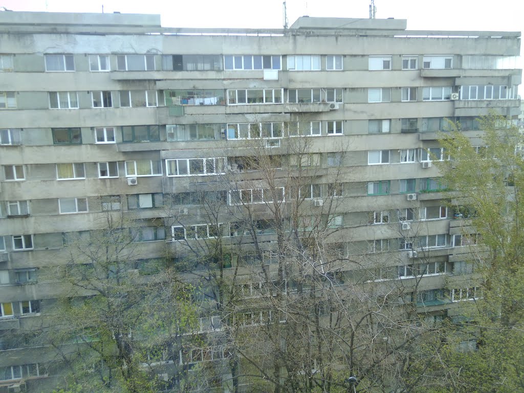 Bucuresti, Bucurestii Noi, vedere din blocul A12 by symbad