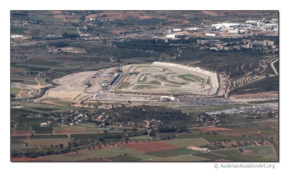 Valencia Circuit (Aerial View 4/2012) by AustrianAviationArt