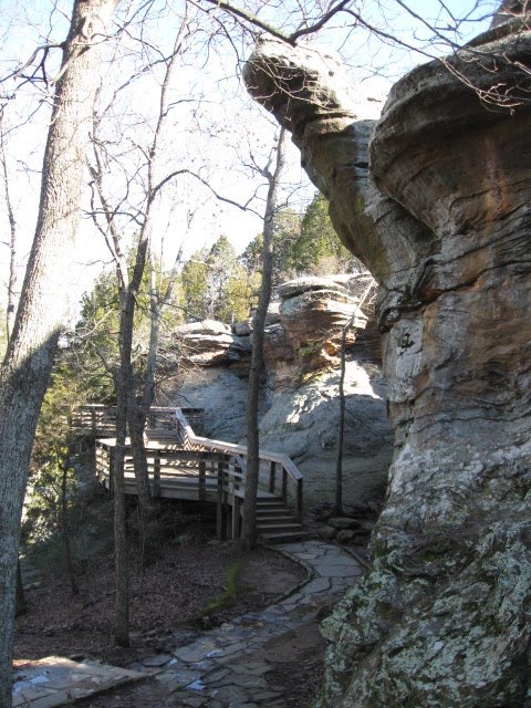 Garden of the Gods, Illinois by Woodland Trekker