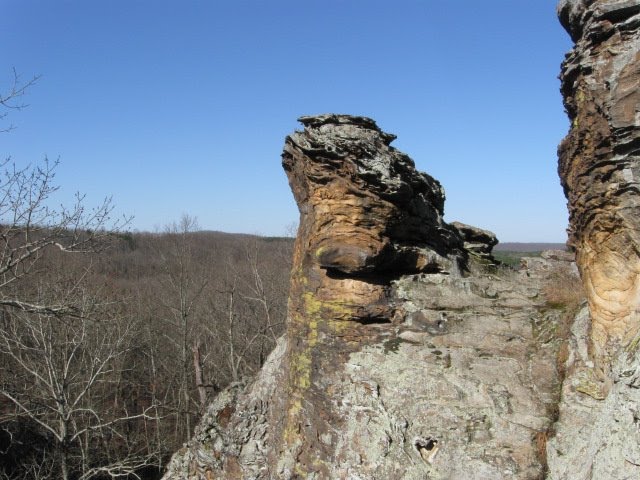 Garden of the Gods, Illinois by Woodland Trekker