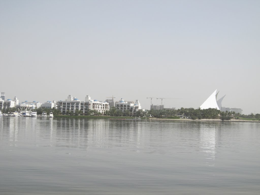 Vue sur le Dubai Creek Golf by tayat07