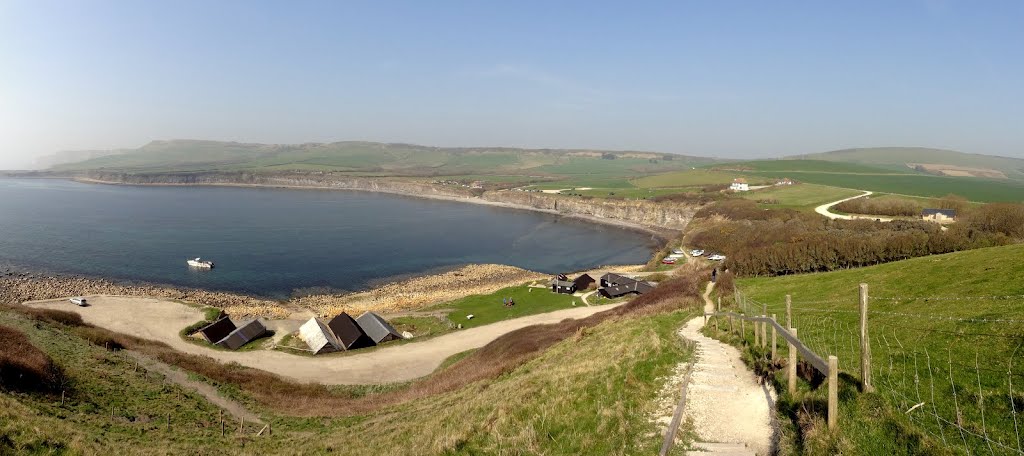 Kimmeridge Bay panorama by Mark Swinburn