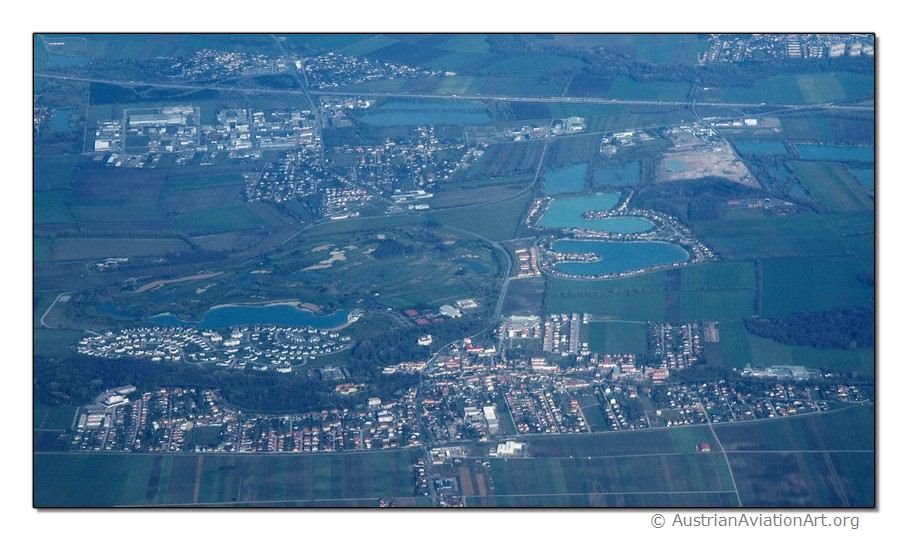 Oberwaltersdorf (Aerial View 4/2012) by AustrianAviationArt