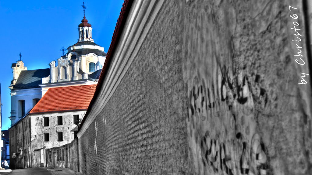 Vilnius - B&C+color by christo67