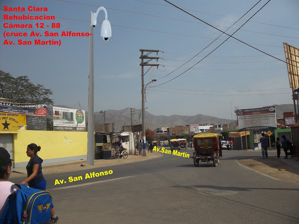 Av.San Martin -Av.San Alfonso,Santa Clara, Perú by arnoldarnold