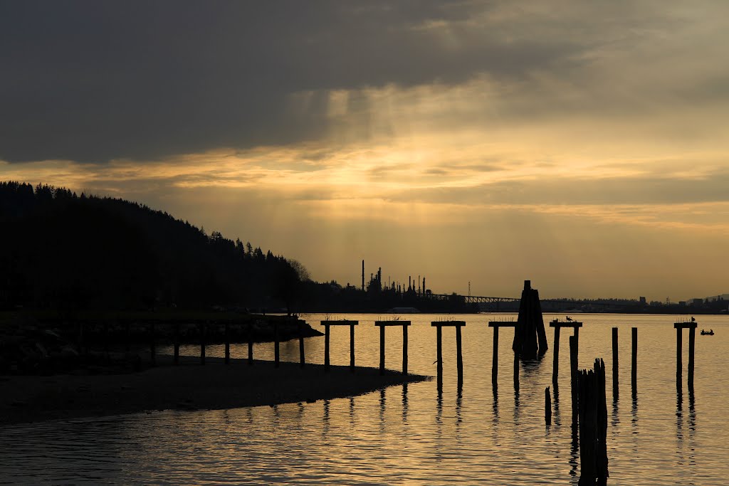 Barnet Marine Park at sunset by EditThisPhoto.com