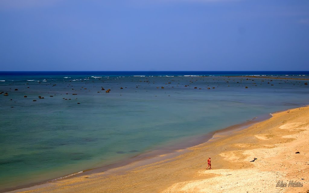 Beach. from Tsunami point by Aleksey Nikitin