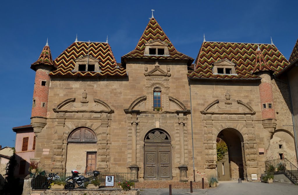 Saint Antoine l'Abbaye - Porte de l'Abbaye (Isère) by jasonvy7