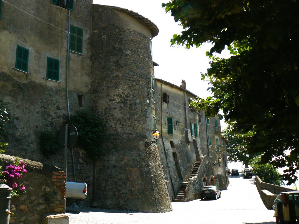 Rincón Medieval junto al Castillo. Bracciano. by luisde