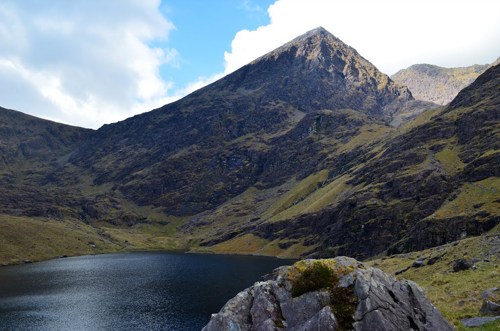 On Carrauntoohil by Dean Matthews