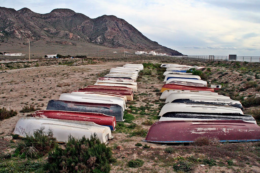 CEMENTERIO (SALINAS DE CABO DE GATA) by JUANJO GONZALEZ