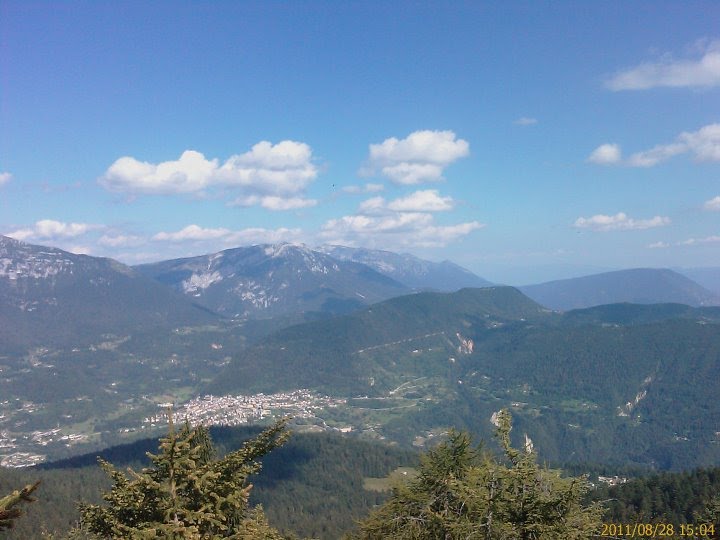 Castello Tesino da Cima Lasta by Castelazo