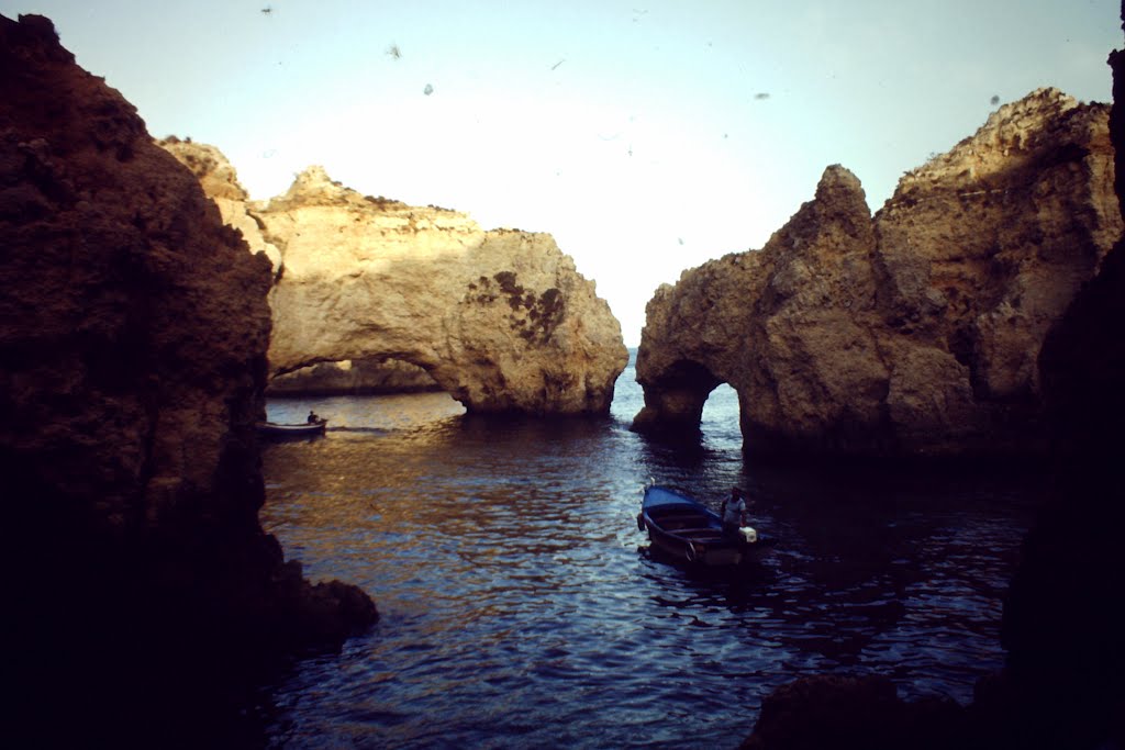 Algarve - Praia da rocha 1982 by Andreas Pusch