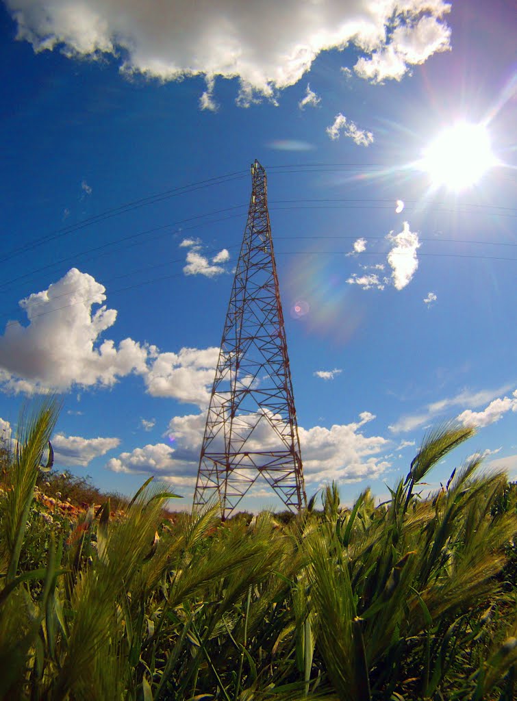 Línea AT 140kV by José J. Barceló