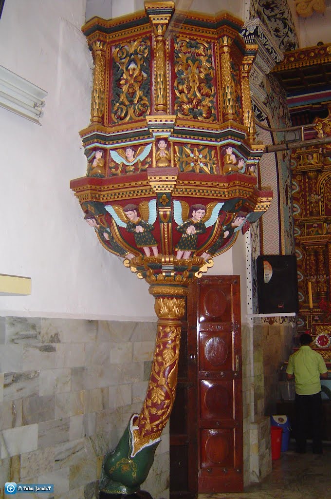 Inside View-St.Mary's Forane Church, Kanjoor by Tobu Jacob.T