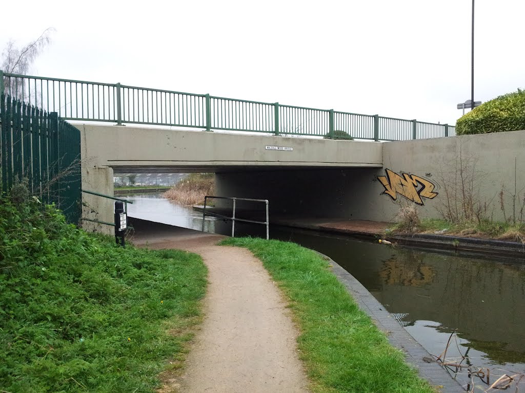 Walsall Wood Bridge Daw End Branch Canal by quercusia