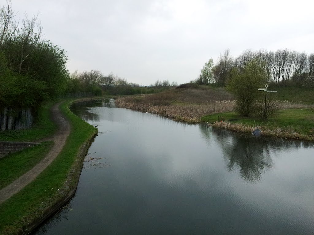 Birchills Junction Walsall Canal by quercusia