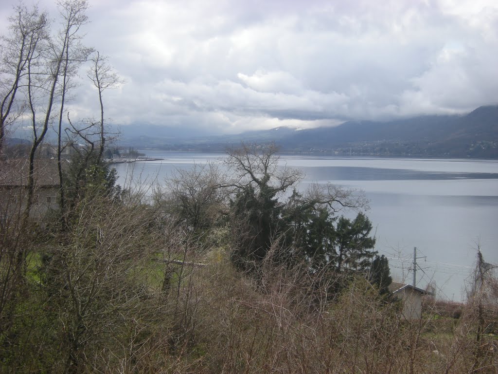 Le lac du Bourget vu de Brison Saint Innocent by Marc Lacelle