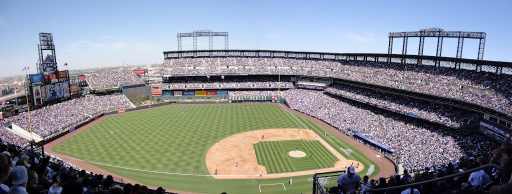 Coors Field Opening Day 2012 by leoparmr