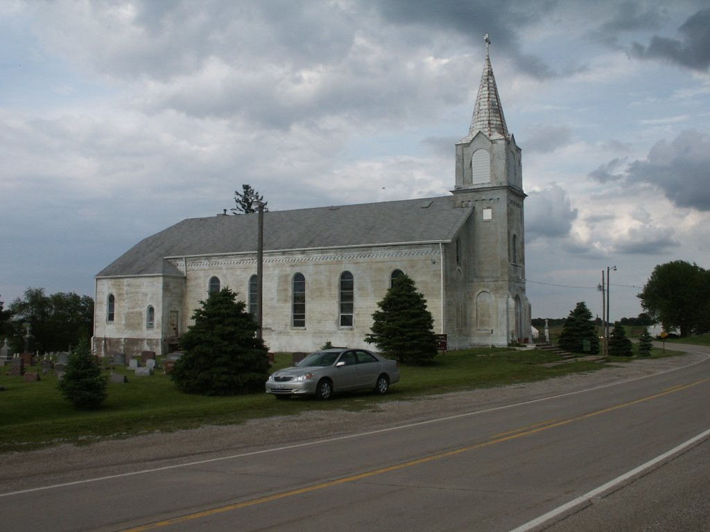 St Michaels, 1867, Holbrook, Iowa by mhanson