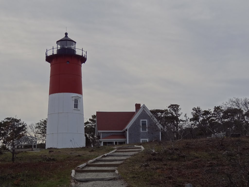 Nauset Beach Light by albert m