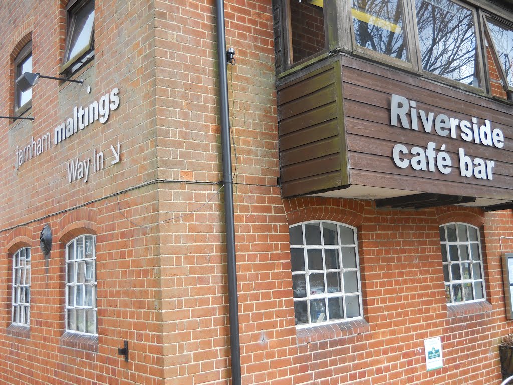 The side of the riverside cafe by Robert'sGoogleEarthPictures