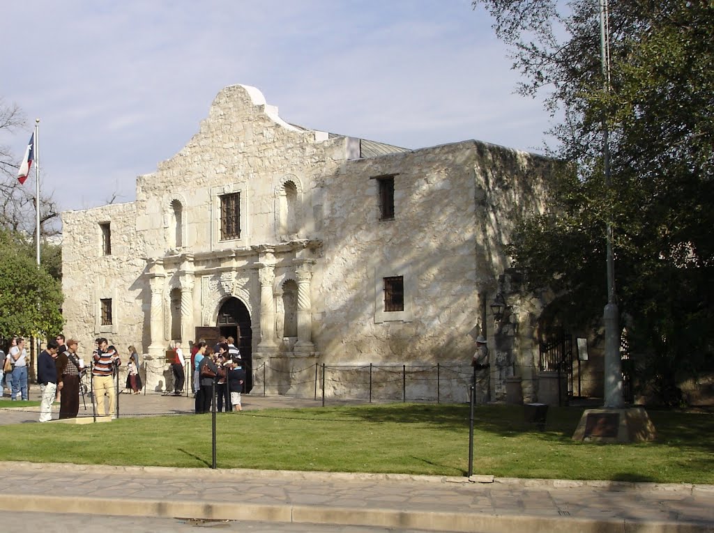 San Antonio, TX - Alamo Mission San Antonio de Valero by MARELBU