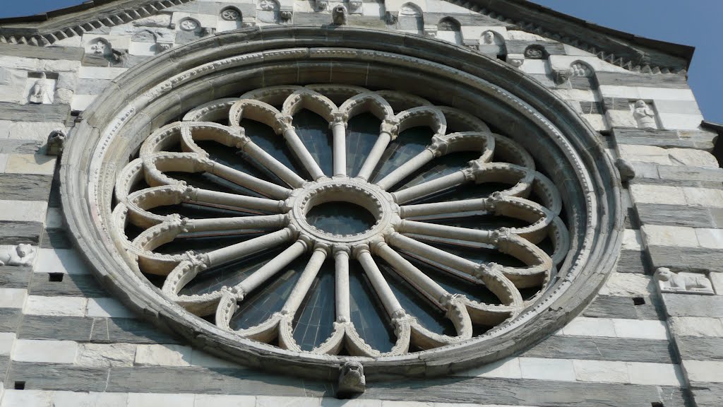 Basilica dei Fieschi- l'elegante rosone in marmo by giancamonty 42