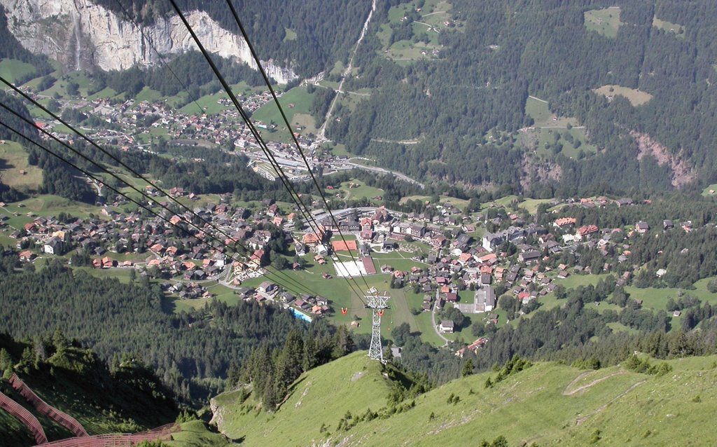 Wengen & Lauterbrunnen by Max Richard