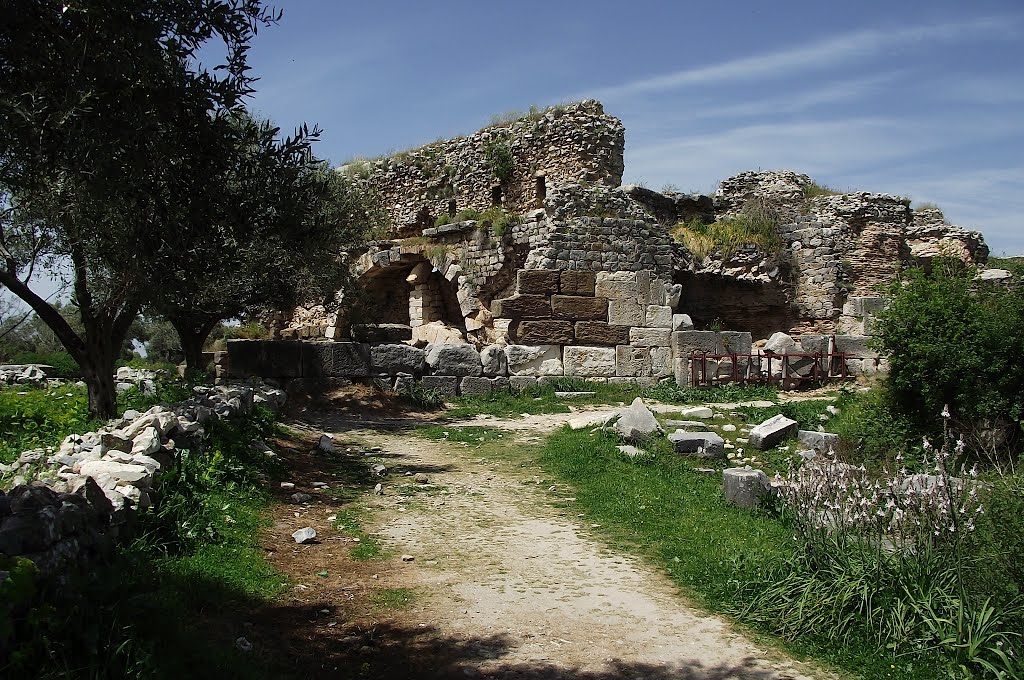 Faustina Hamamları, MS.2.yy - The Bathes of Fauntina, 2nd century AD. by Emel Yamanturk