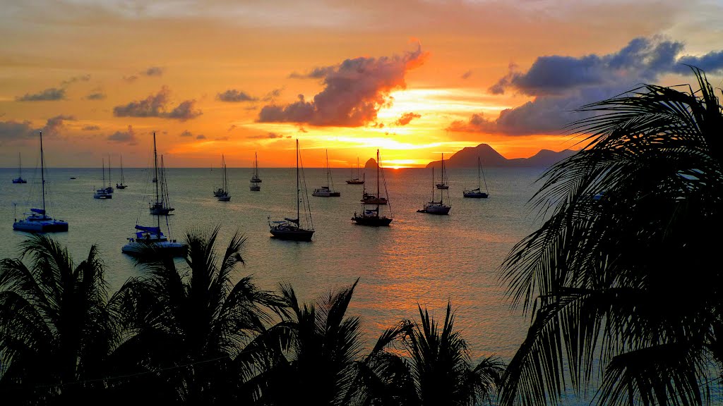 Dans la baie de Ste.Anne, Martinique by alain bb