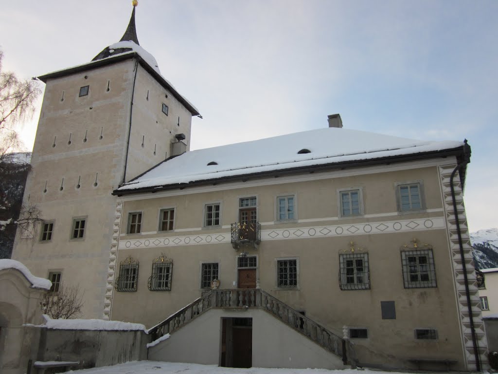 Zernez - Wildenberg Castle by MalteLauridsBrigge