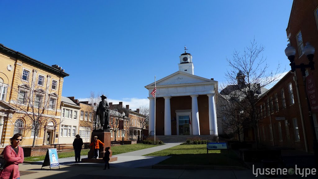 Old Town, Winchester, VA 22601, USA by yuseneotype