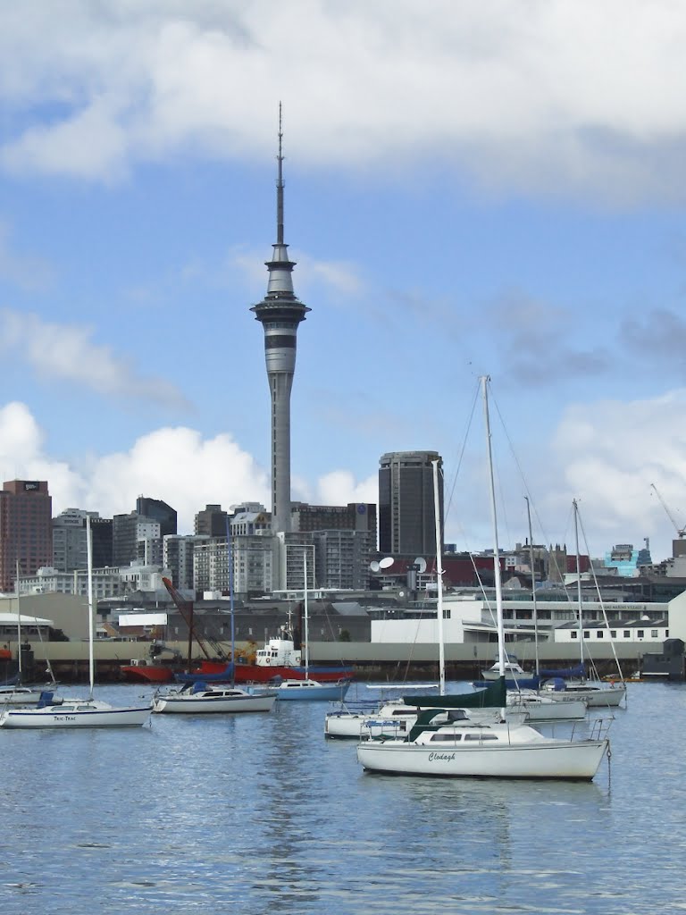 Auckland Skyline by Abaconda