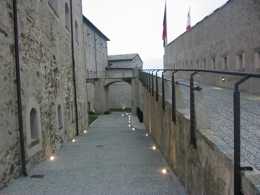 Forte di Bard - percorso all'interno della fortificazione by archibar