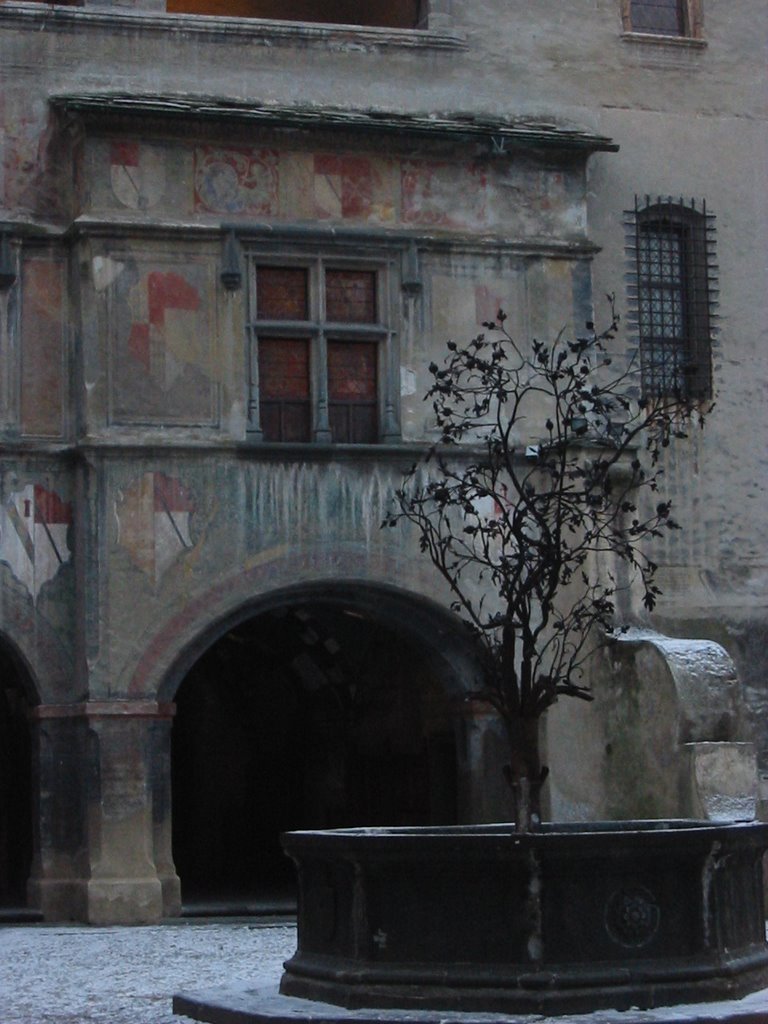 Castello di Issogne - Fontana del Melograno by archibar