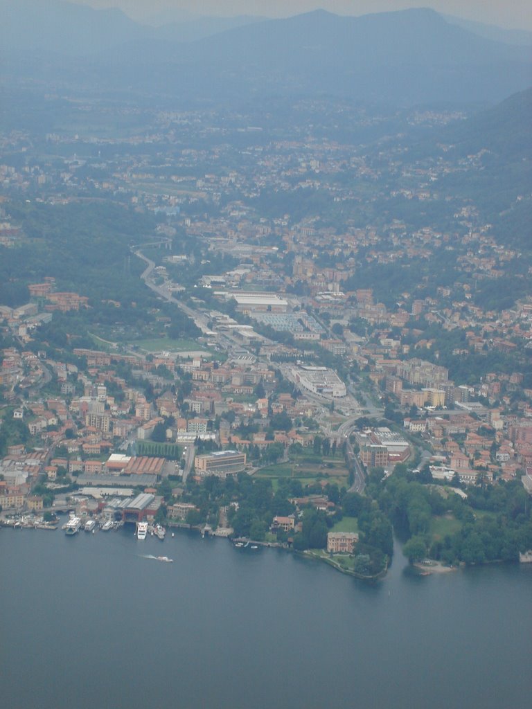 Como vista do mirante de Brunate by Luis Bruno Galvao Gu…