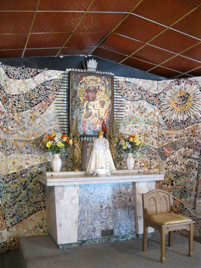 Black Madonna Shrine and Grottos by zbijadek