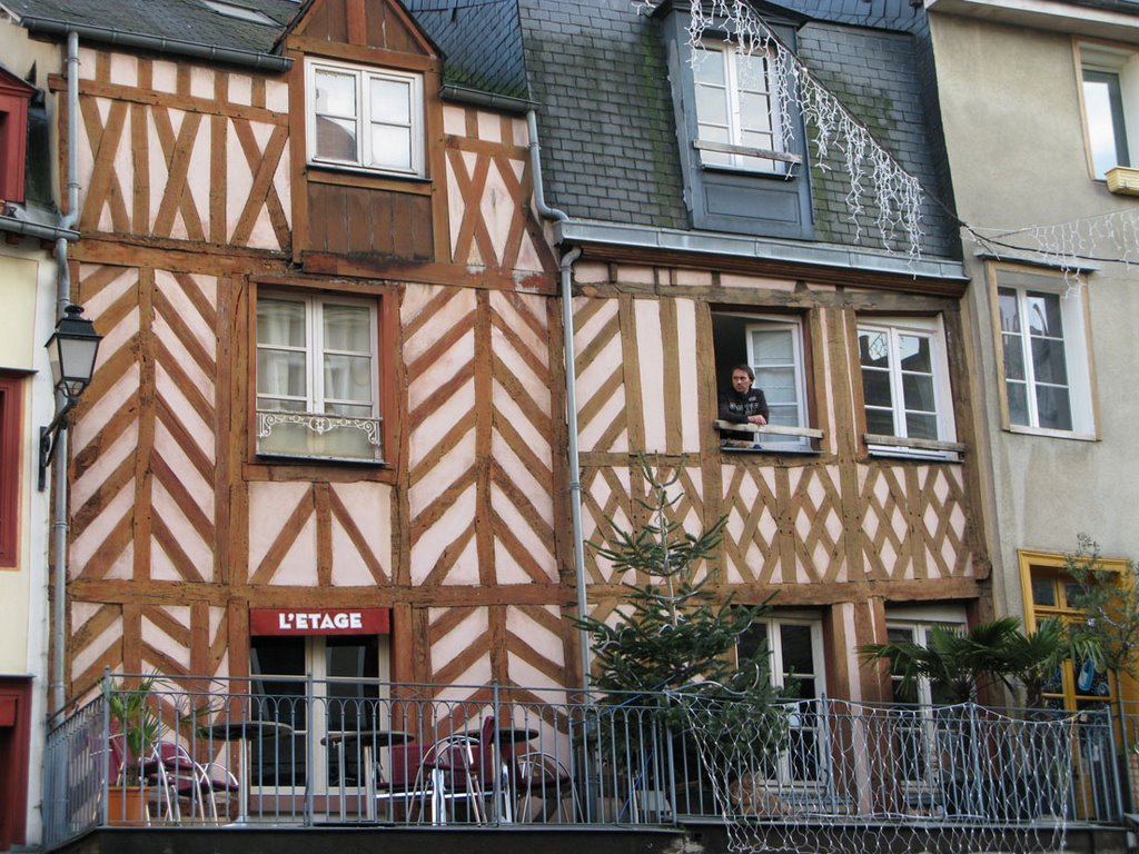 Old houses - center town of rennes by Stéphane Clément