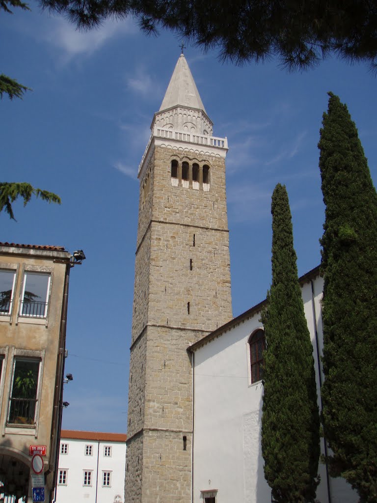 Koper, Turm der Kathedrale by rotschild