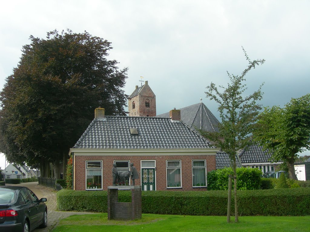 Huis voor de kerk (BB) by Bayke de Vries