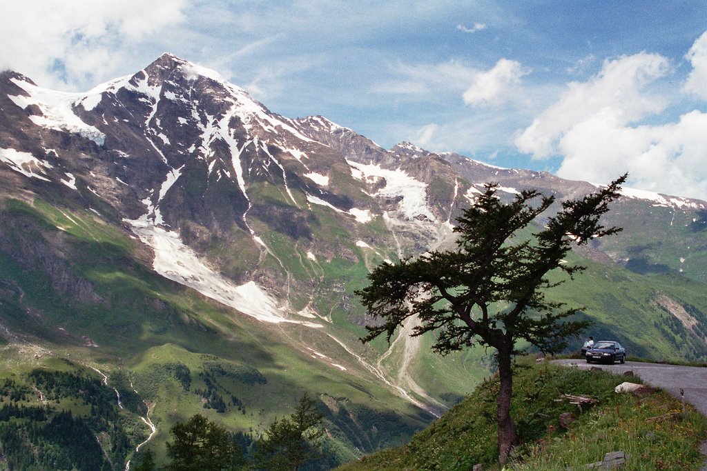 Großglocknerstraße-Blick zum "Großen Wießbachhorn" by Armin Menzer