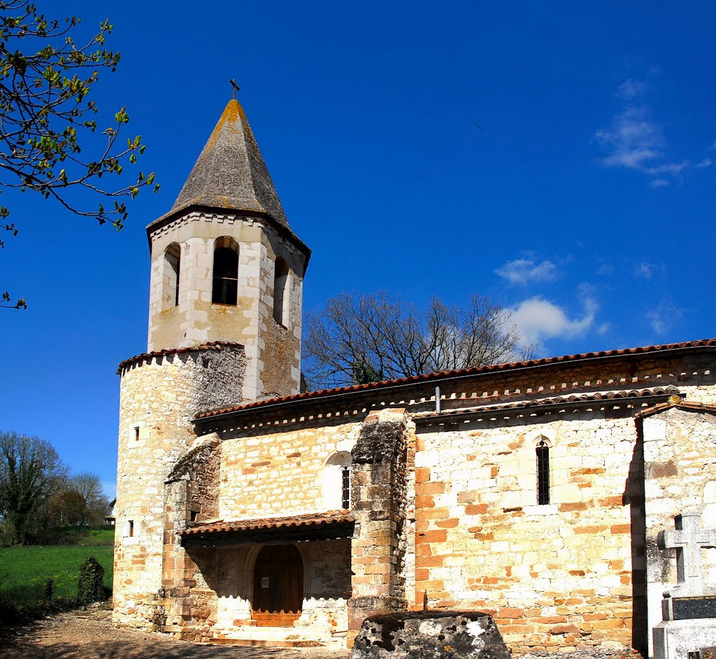 Eglise Saint-Cyrise, Milhavet by F@M