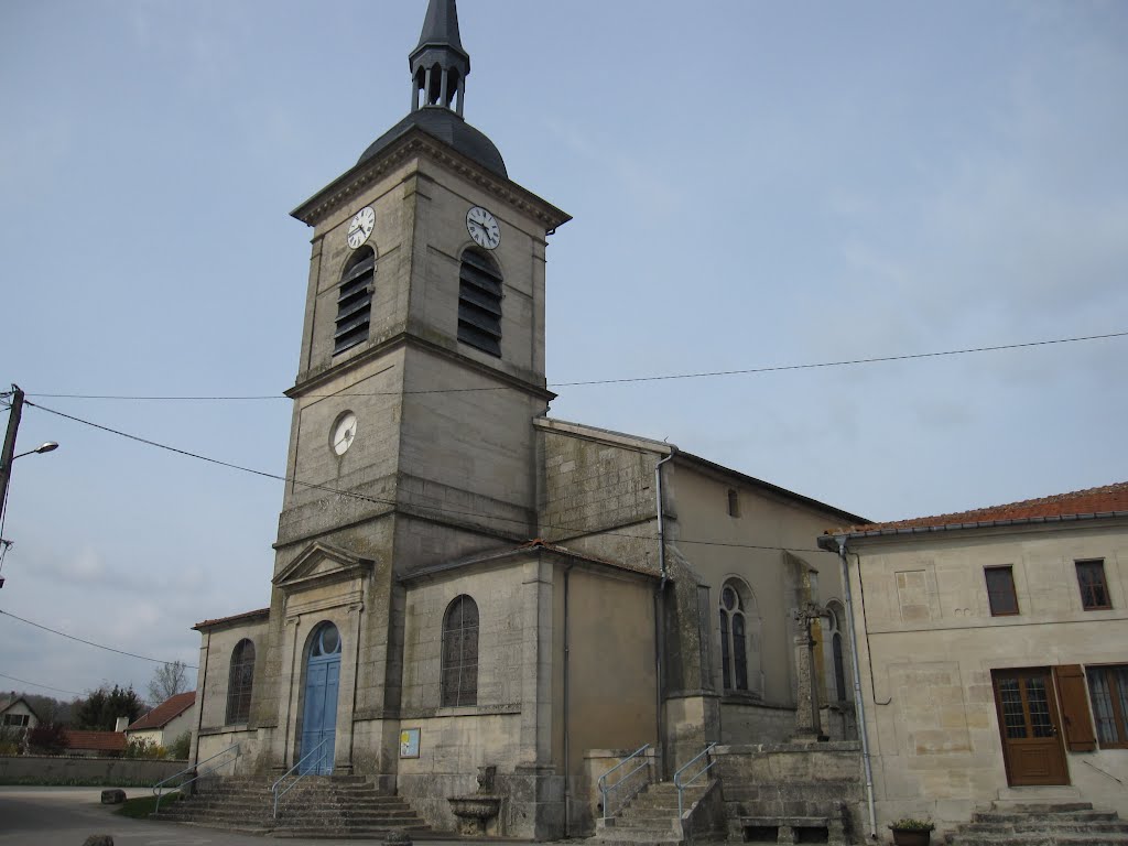 Eglise de Loisey, Meuse, Lorraine, France by TitTornade