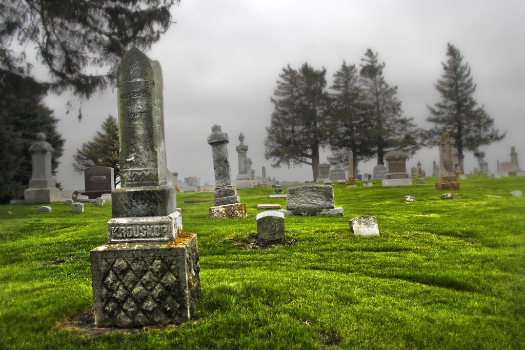 Ivy Hill Cemetery, Malcom, Iowa by Gregory Dyer