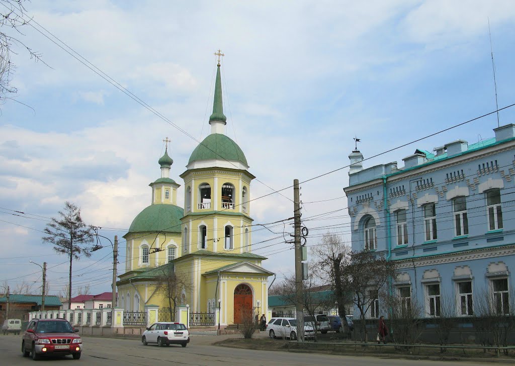 Спасо-Преображенская церковь (Церковь Преображения Господня) в Иркутске by roditel